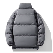 Collared Puffer Jacket Men's Clothing