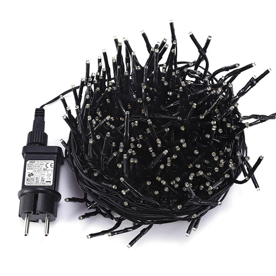 EclatCeleste LED String Lights 30 m 1500 LEDs Holiday Decoration