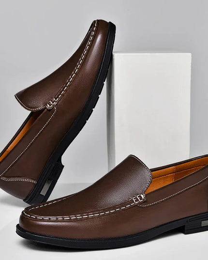 VERONA LEATHER LOAFERS