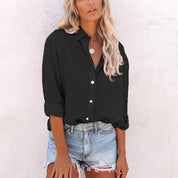 Rachel | Casual Blouse Black Blouse