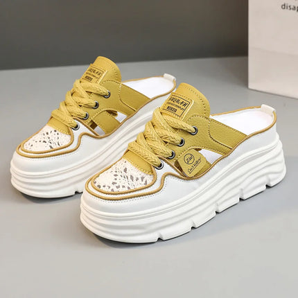 Kelly™ | Ultra Comfort Orthopedic Sneaker Slip-ons Yellow Shoes & Sandals