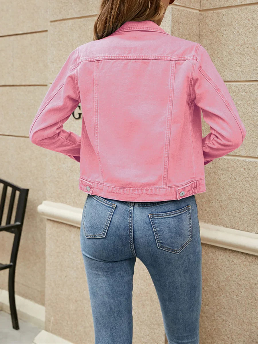 Ilona™ | All-Weather Confidence Denim Jacket Jackets