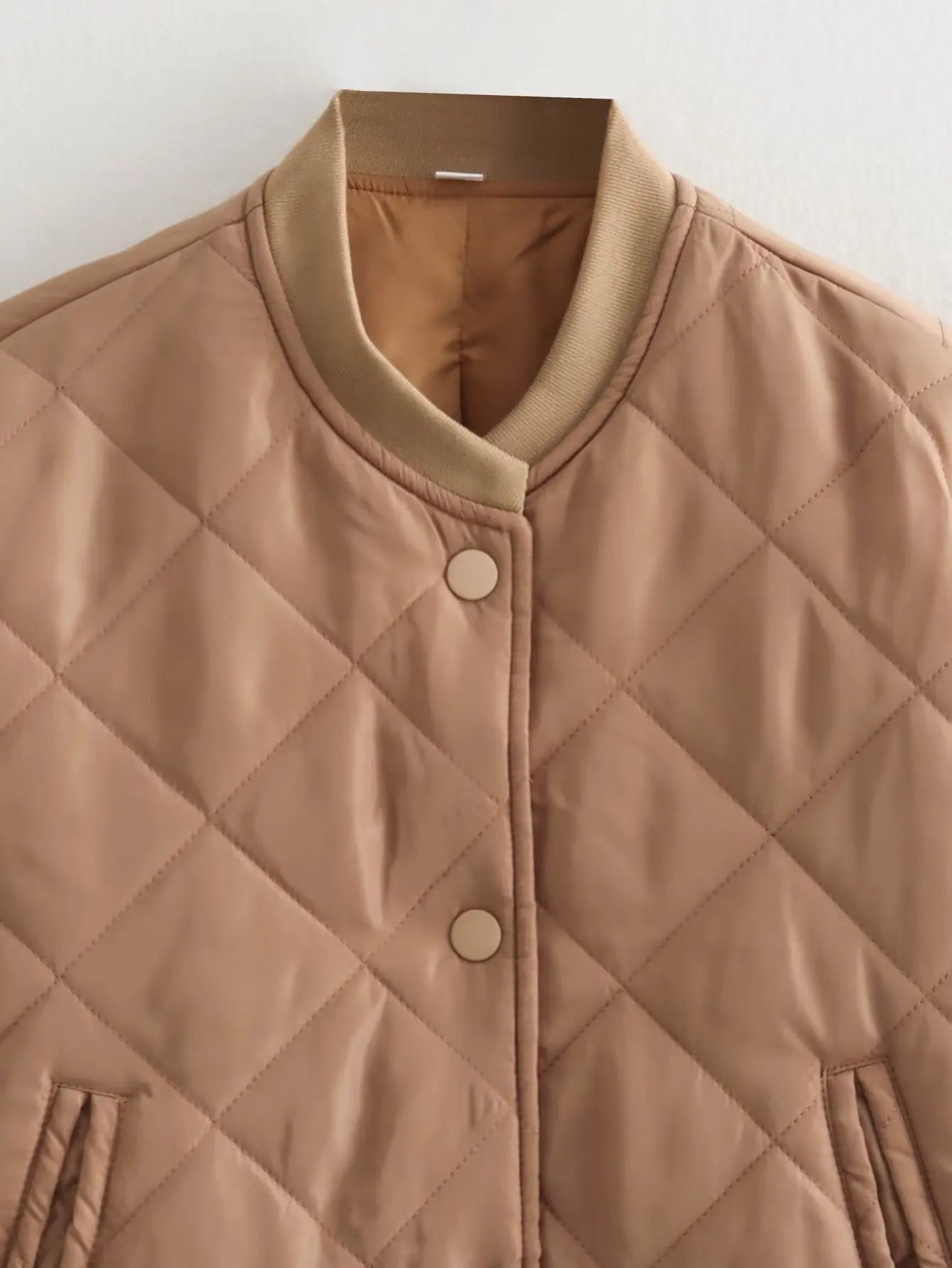Women's Quilted Bomber Jacket Jacket