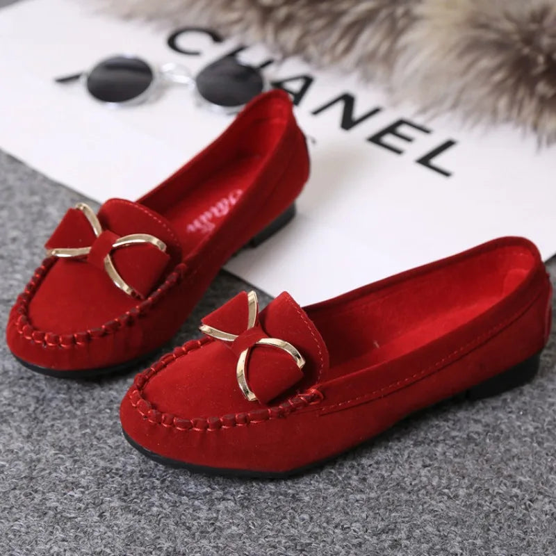 Freya | Classic Orthopedic Loafers Red Shoes & Sandals