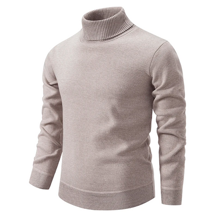 Eavan | Stylish Turtleneck Sweater Beige
