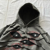 Harajuku Retro Patchwork Hoodie Hoodie