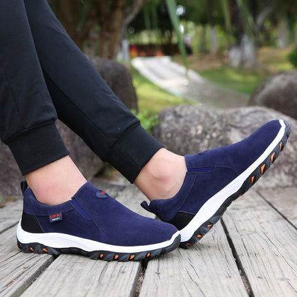 Comfortable Orthopedic Shoes Blue Men Shoes