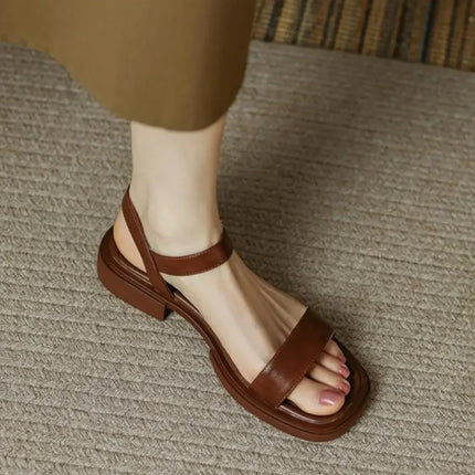 Yara™ | Breathable Open-Toe Sandals Brown Shoes & Sandals