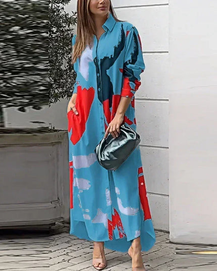 Kirsten | Casual dress Blue (Almost sold out) Dresses
