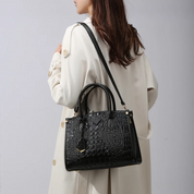 Vintage Crocodile Leather Designer Handbag Handbags