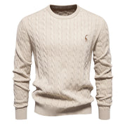 Winston | Premium Men's Sweater Beige Sweater