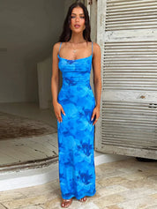 Lorelei™ | Elegant Blue Water Dress Dresses