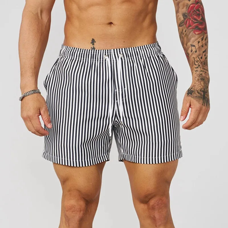Men’s Summer Casual Sports Shorts Black Men Shorts