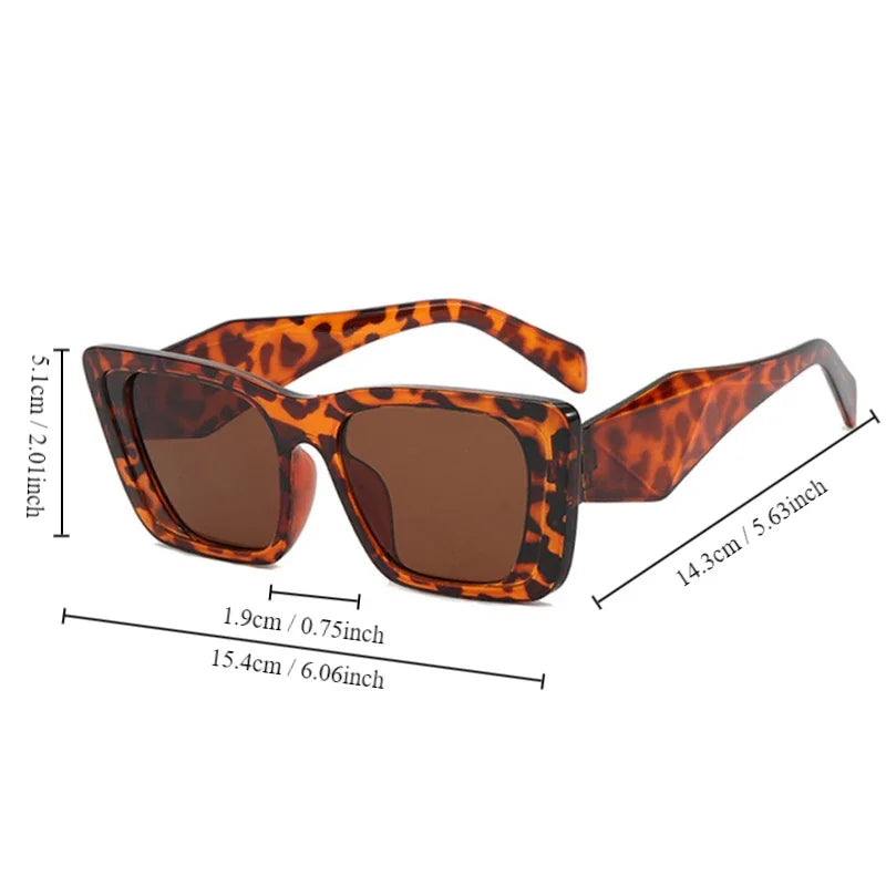 Retro Square Unisex Sunglasses – Vintage Mirror Shades Sunglasses