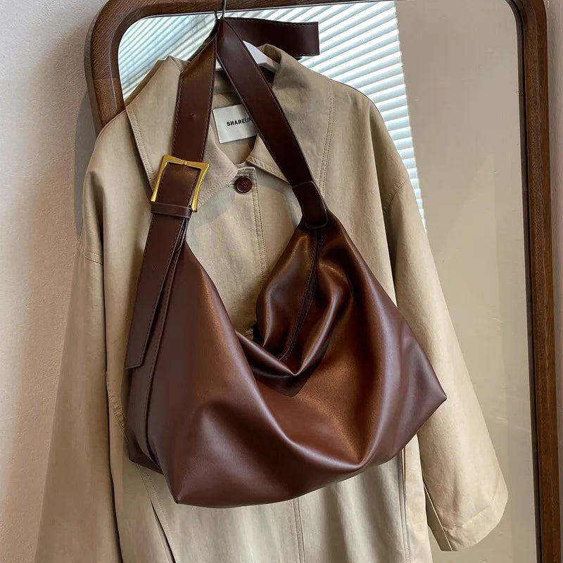 BostonBag™ | Vintage Pillow Design Handbag Coffee OSFA