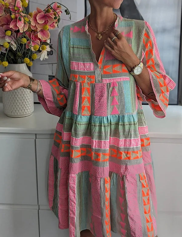 Savvy | Vintage Vibe Dress - OKOHOKO™ FASHION