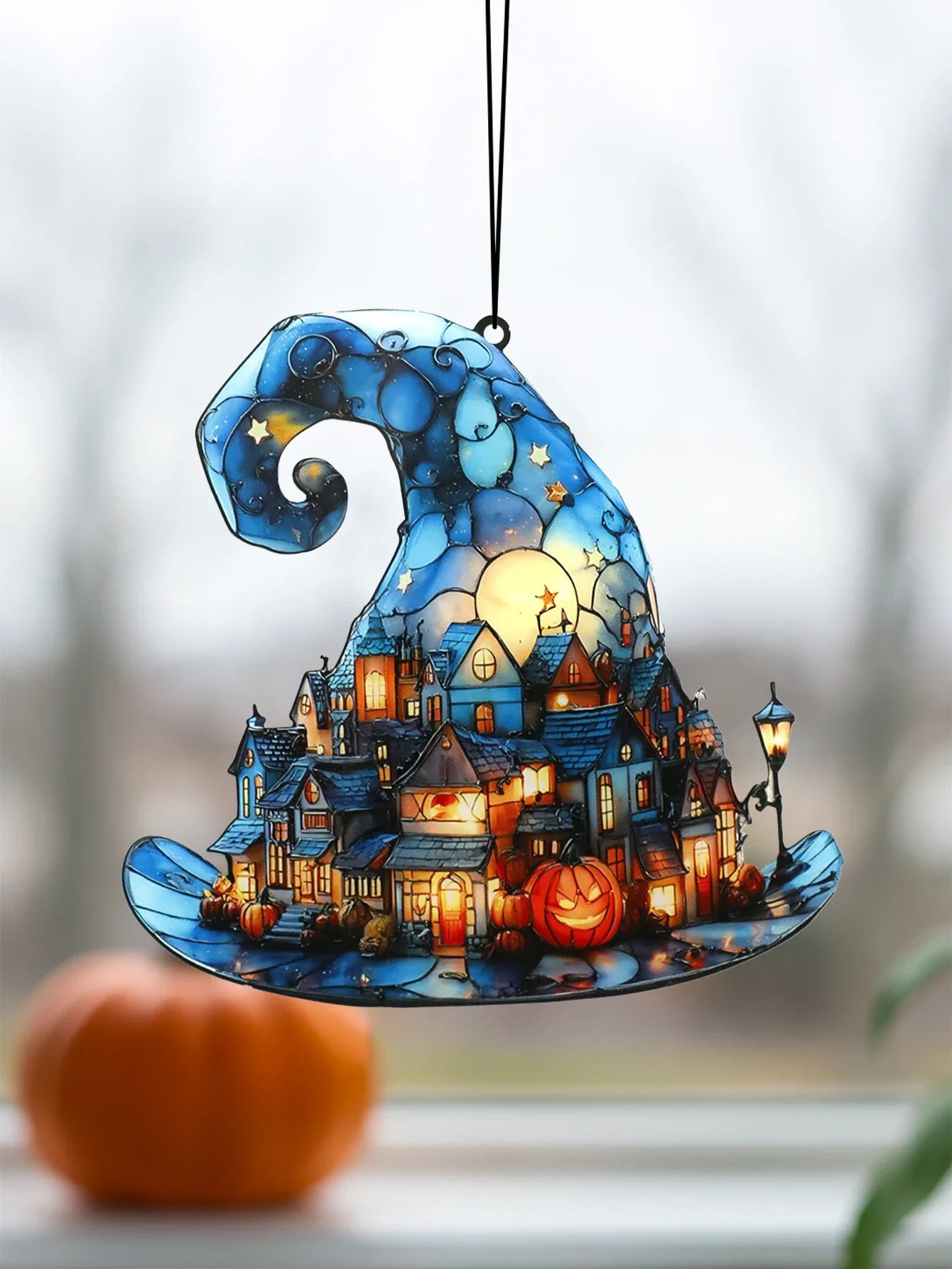 Spooky Witch Hat Halloween Hanging Ornament pendant MS11314 Halloween Decorations