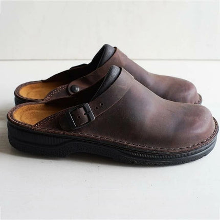 Men's Casual Bun Orthopedic Shoes Brown Orthopedic Shoes
