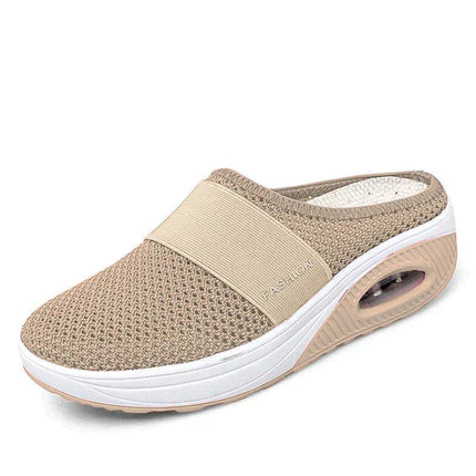 Women's Orthopedic Wedge Sandals Khaki Orthopedic Sandals