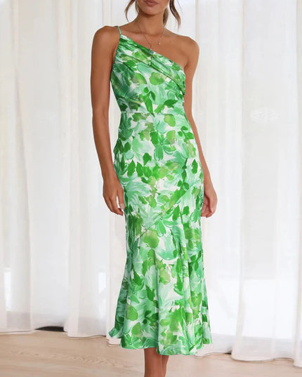 Miriam™ | Elegant Summer Dress Green Dresses