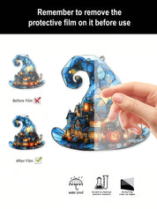 Spooky Witch Hat Halloween Hanging Ornament Halloween Decorations