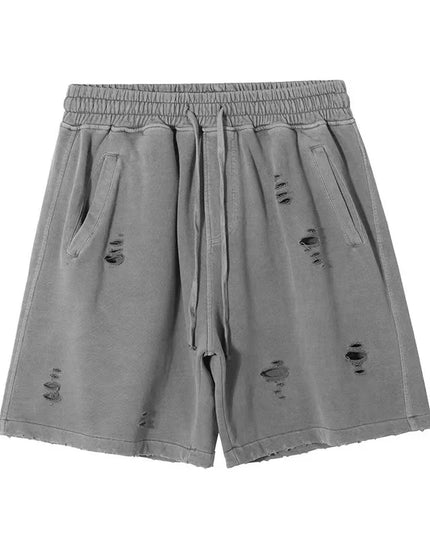 Cut-Up Vintage Shorts Grey Shorts