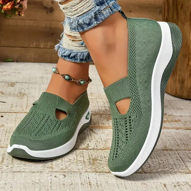 Maya™ - Breathable Knit Sneakers Sandals