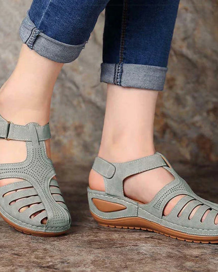 Irene™ - Classic Summer Wedge Sandals Sandals