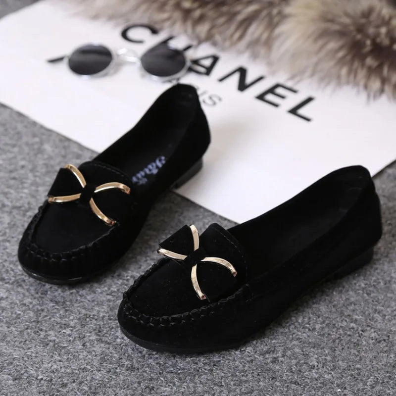 Freya | Classic Orthopedic Loafers Black Shoes & Sandals