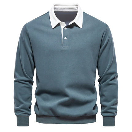 Darren™ | Timeless Polo Pullover Green