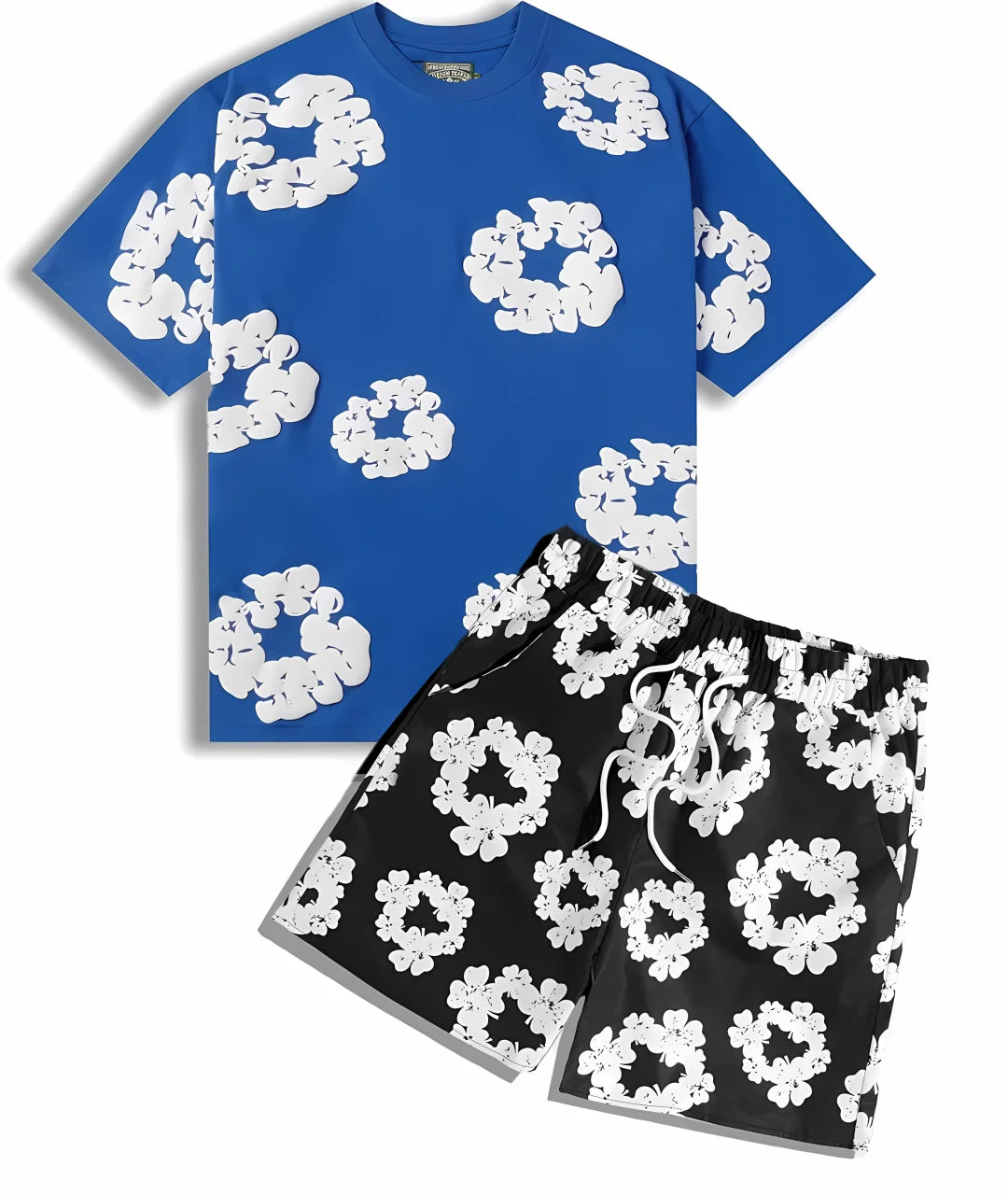 Summer Casual Printed Men’s Suit – Stylish & Cool SUTKDS381TNM1 Men Set