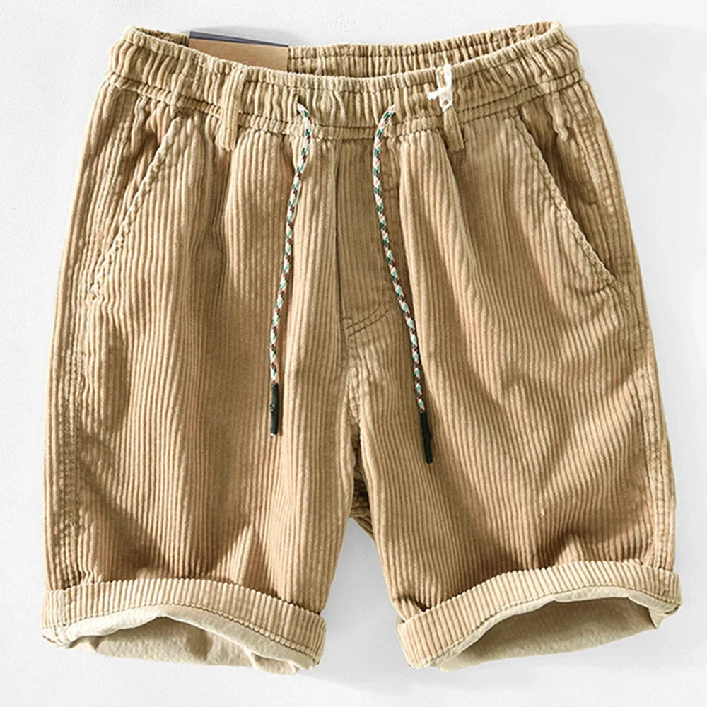 Asher™ | Light Breeze Summer Shorts Khaki
