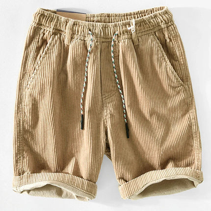 Asher™ | Light Breeze Summer Shorts Khaki