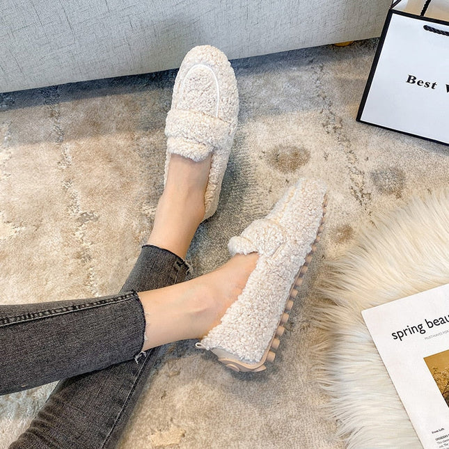 Cozy Women's Plush Fleece Slippers Shoes