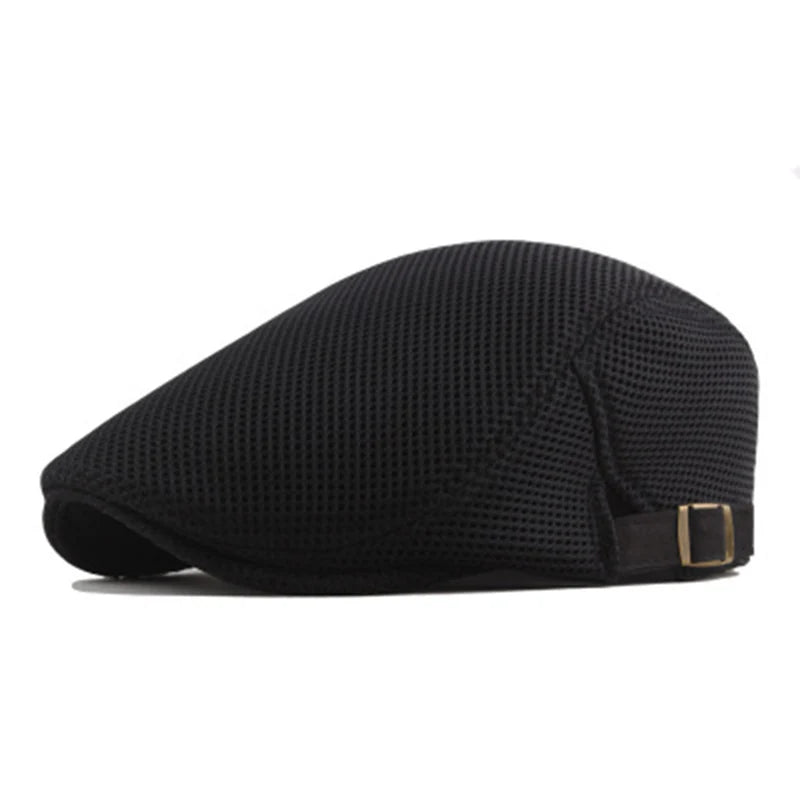 Breathable Summer Mesh Newsboy Cap Hats