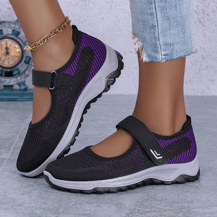 Women’s Lightweight Breathable Summer Sneakers PURPLE Woman Shoes