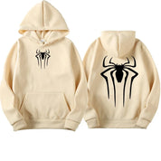 Spider Print Casual Hoodie 7 Hoodie