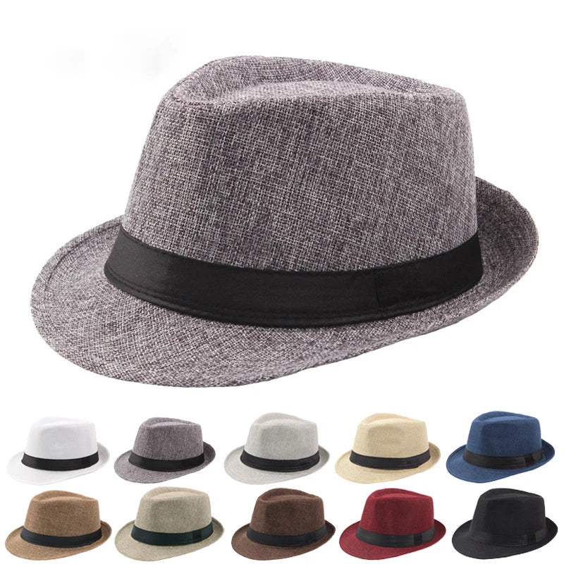 Stylish Wide-Brim Straw Hat for Summer Sun Hats