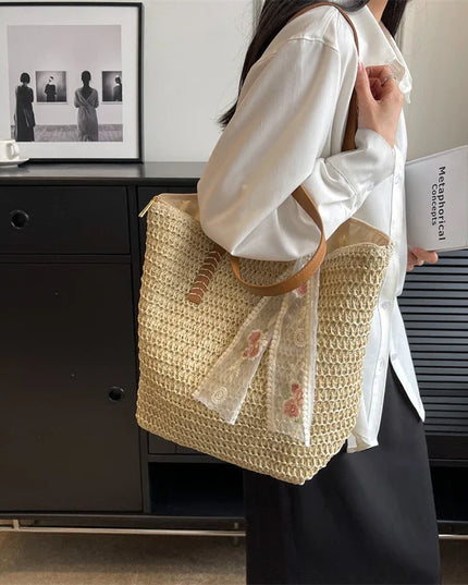 Clara™ | Handmade Woven Tote Bag
