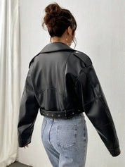 Louise | Casual Women's Leather Jacket kleding