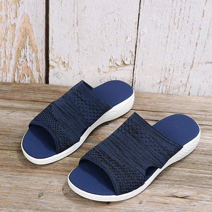 Penelope™ | Orthopedic Wedge Sandals Blue Shoes & Sandals