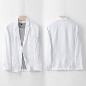Linen Suit Set For Men Breathable Comfort Luxury Men Set