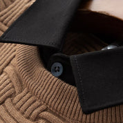 Finn | Elegant Polo Sweater Men - Main - Winter