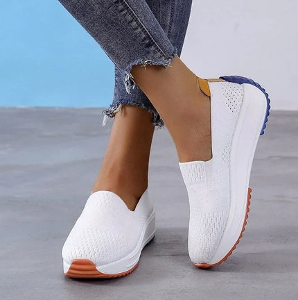 Willa™ | Wide-Fit Orthopedic Slip-On Shoes White Shoes & Sandals