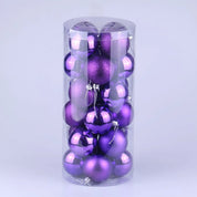 Sustainable Festive Ball Suncatcher Set Purple Halloween Decorations