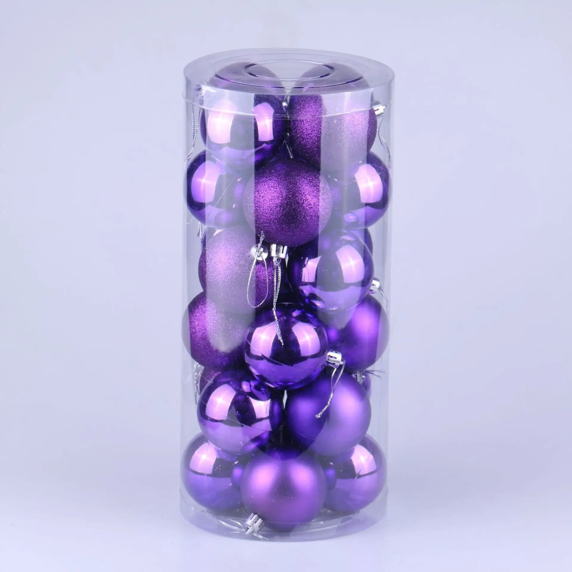 Sustainable Festive Ball Suncatcher Set Purple Halloween Decorations