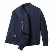 Collared Bomber Jacket Men's Clothing