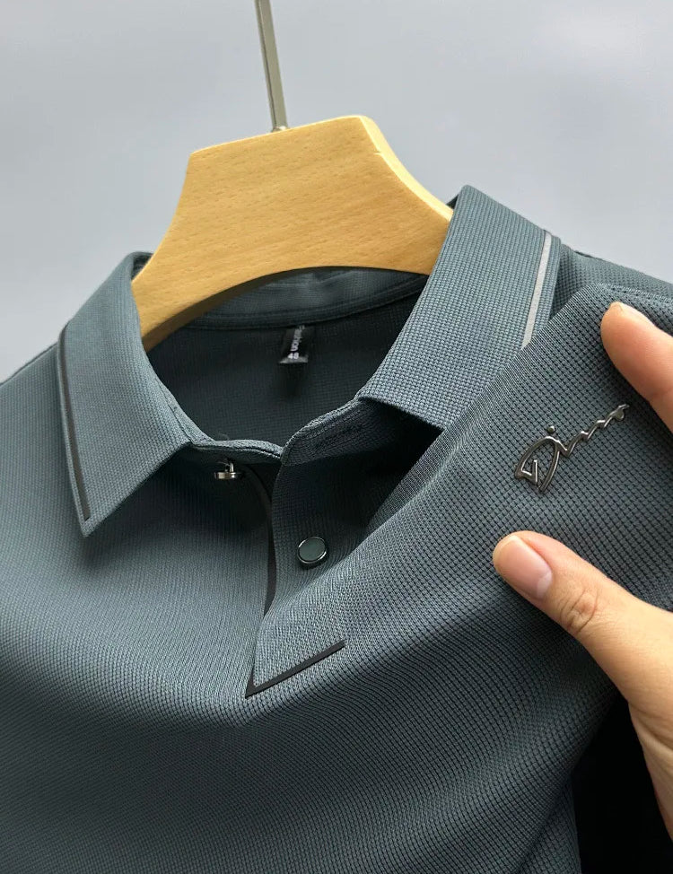George™ | High-end Polo Shirt Ash green