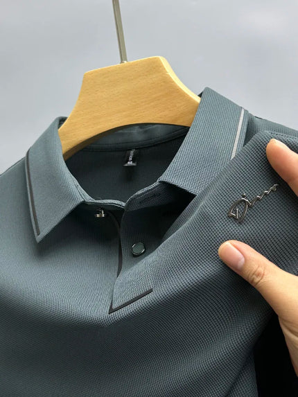 George™ | High-end Polo Shirt Ash green