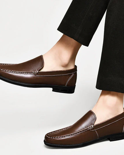 VERONA LEATHER LOAFERS